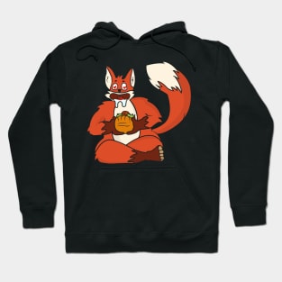 Fox Eeating Taco Hoodie